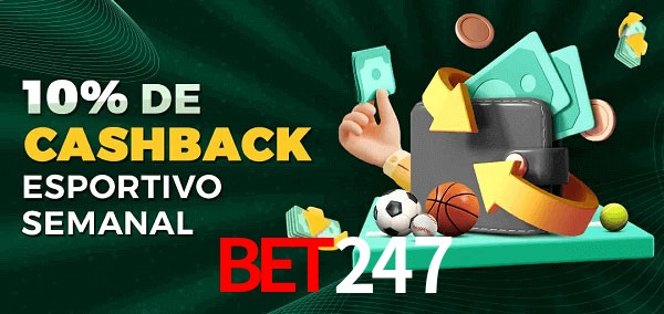 10% de bônus de cashback na bet247